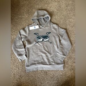 Highfive crew kids skiing decal sweatshirt